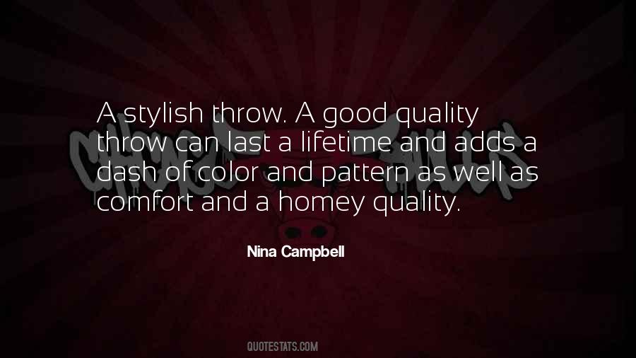 Nina Campbell Quotes #785927