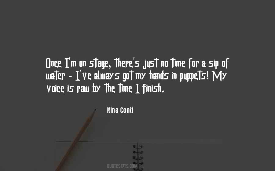 Nina Conti Quotes #342596