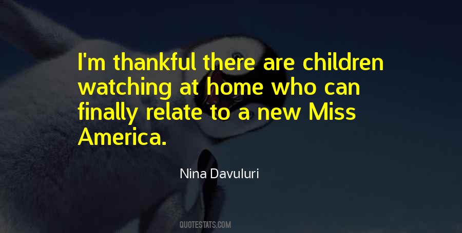 Nina Davuluri Quotes #1578245