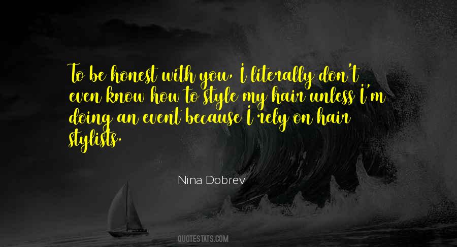 Nina Dobrev Quotes #194270