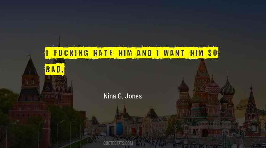 Nina G. Jones Quotes #1605360