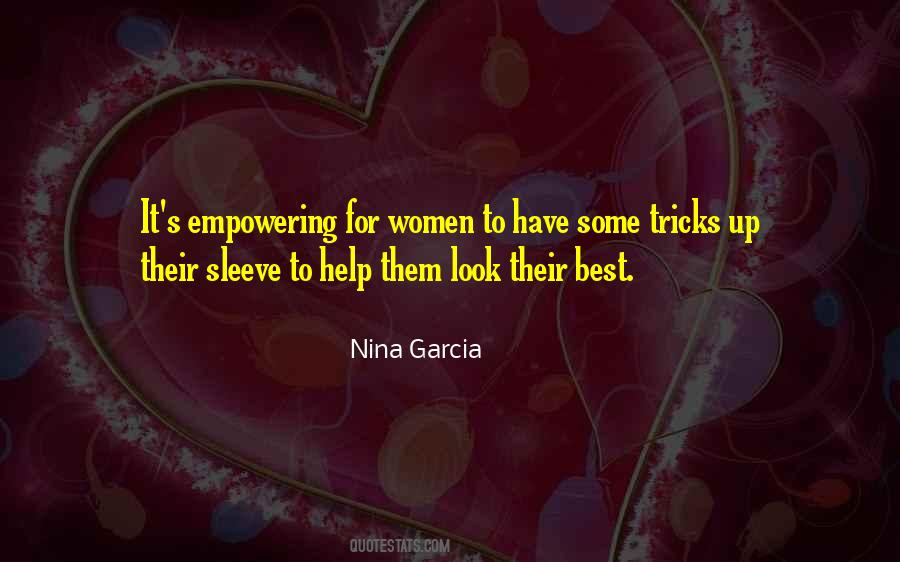 Nina Garcia Quotes #1230394