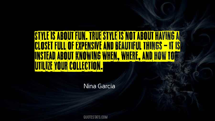 Nina Garcia Quotes #501354