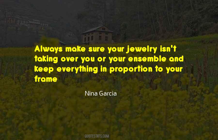 Nina Garcia Quotes #594948
