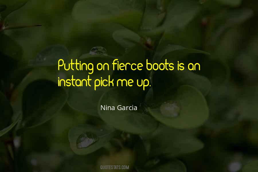 Nina Garcia Quotes #773278