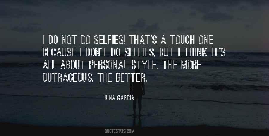 Nina Garcia Quotes #950683