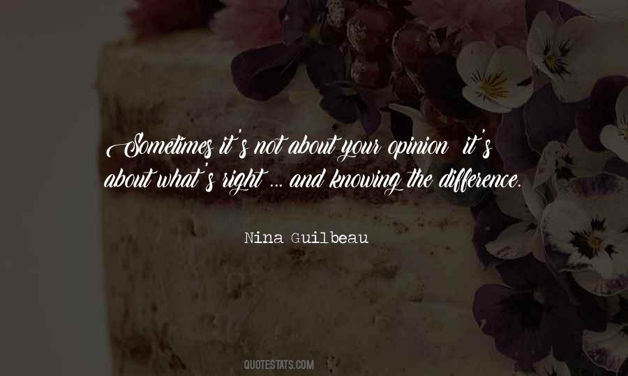 Nina Guilbeau Quotes #1292836