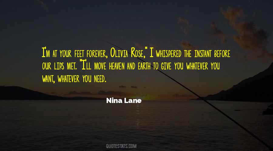 Nina Lane Quotes #1719930