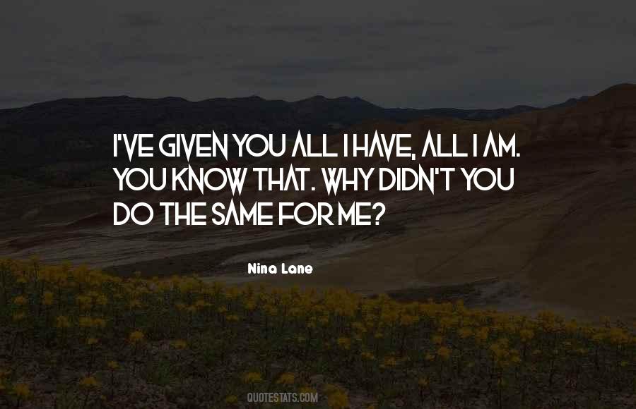 Nina Lane Quotes #529669