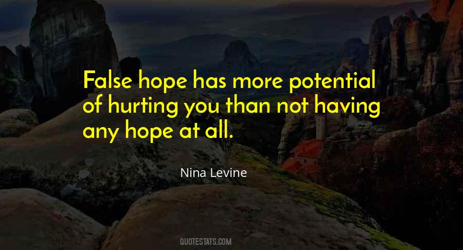 Nina Levine Quotes #1232852