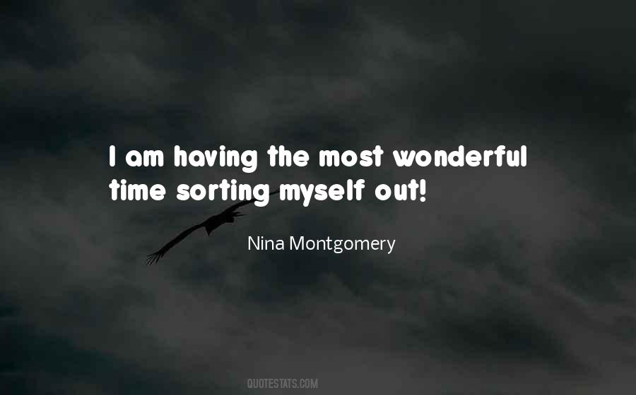 Nina Montgomery Quotes #111727