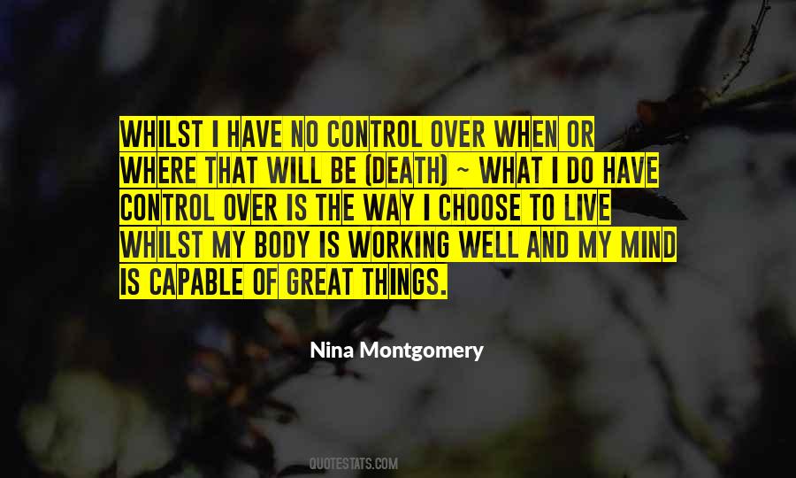 Nina Montgomery Quotes #1346974