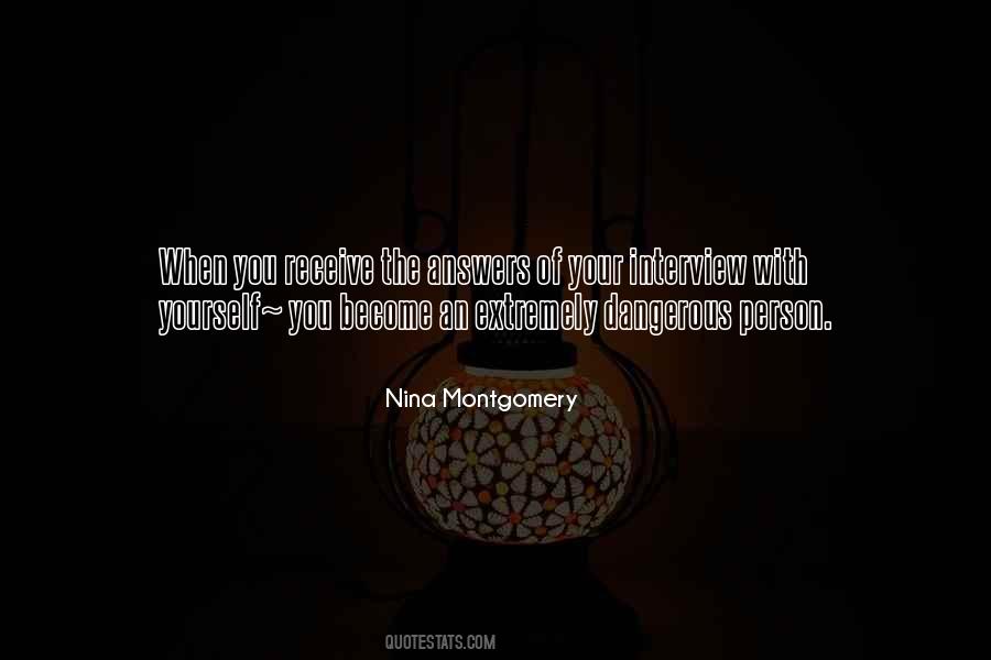 Nina Montgomery Quotes #1798643
