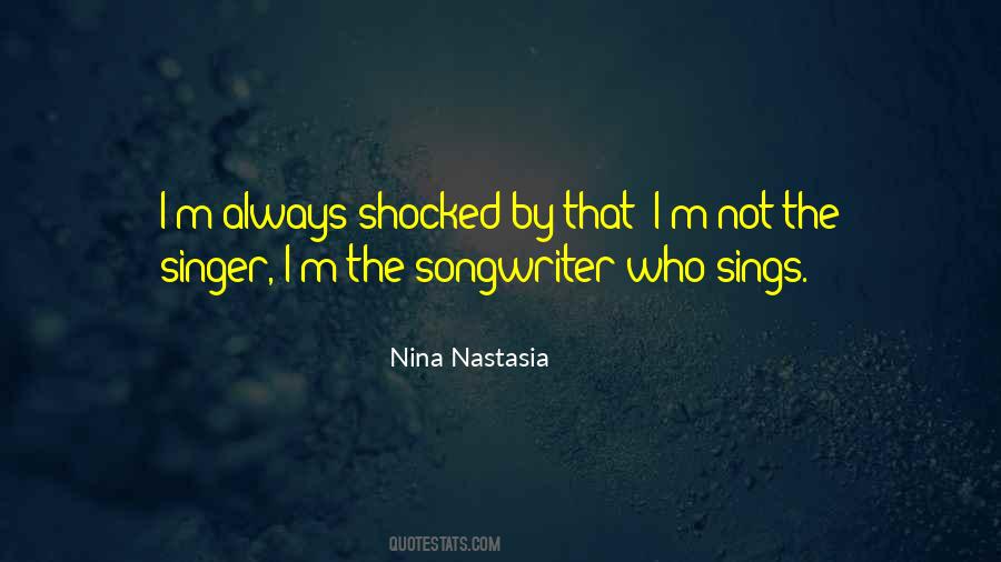 Nina Nastasia Quotes #300773