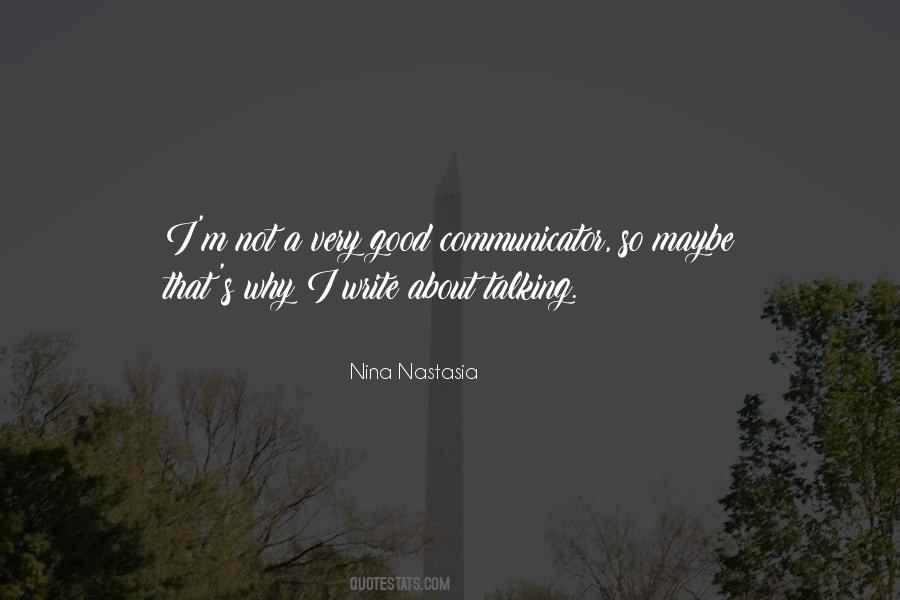 Nina Nastasia Quotes #342880