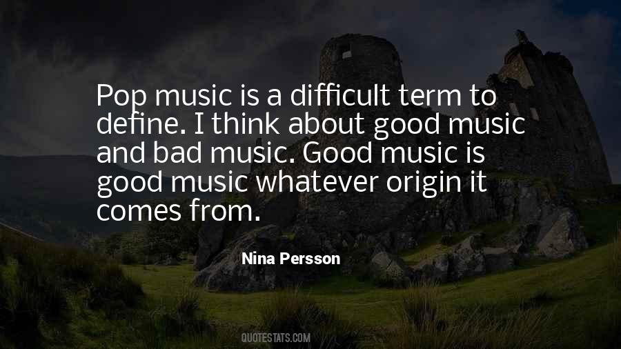 Nina Persson Quotes #44740