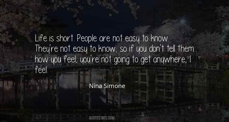 Nina Simone Quotes #1454110