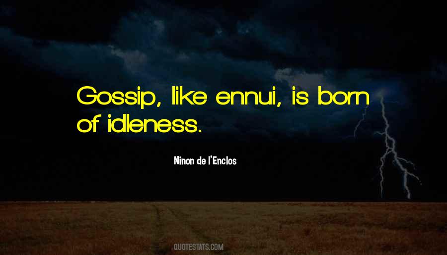 Ninon De L'Enclos Quotes #571746