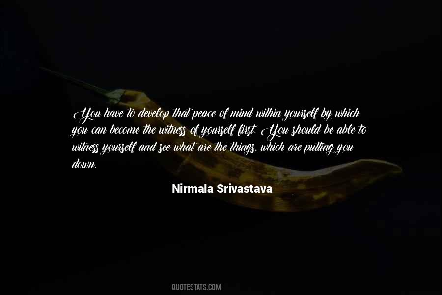 Nirmala Srivastava Quotes #1632327
