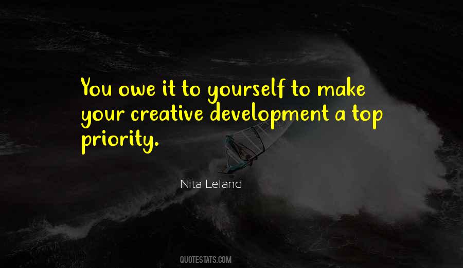 Nita Leland Quotes #17821