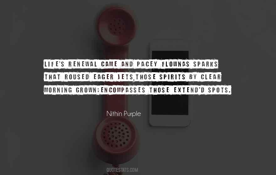 Nithin Purple Quotes #994536