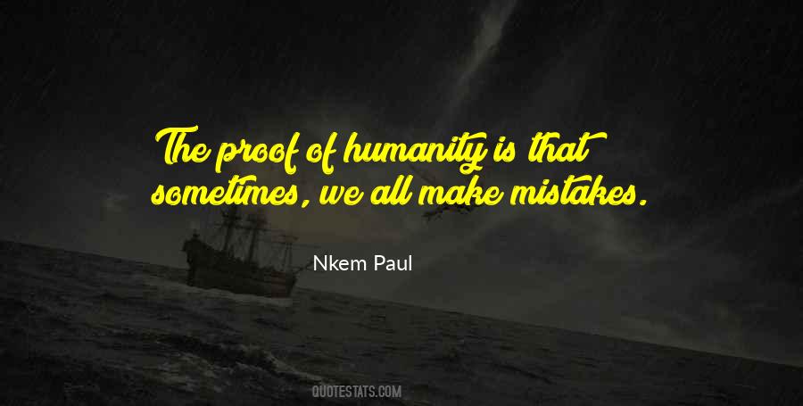 Nkem Paul Quotes #943528