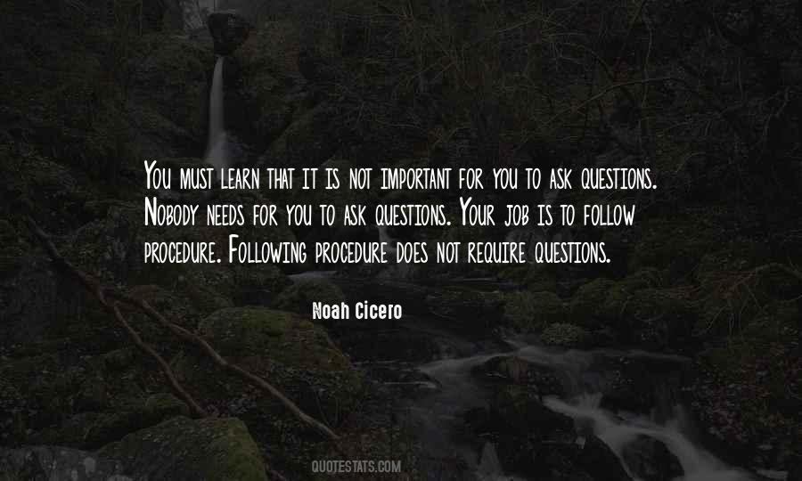 Noah Cicero Quotes #1273328