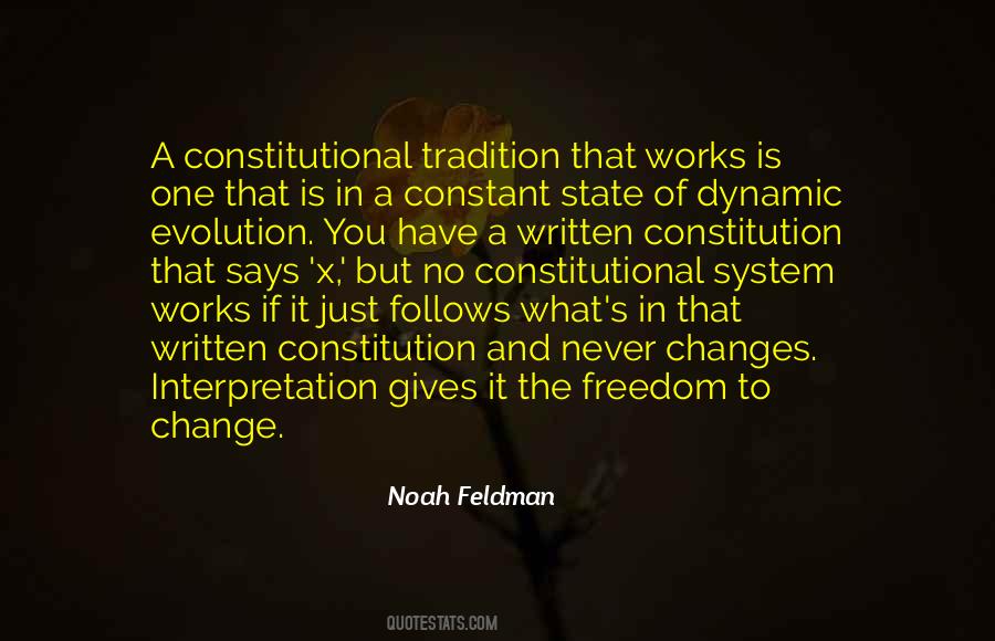 Noah Feldman Quotes #925398