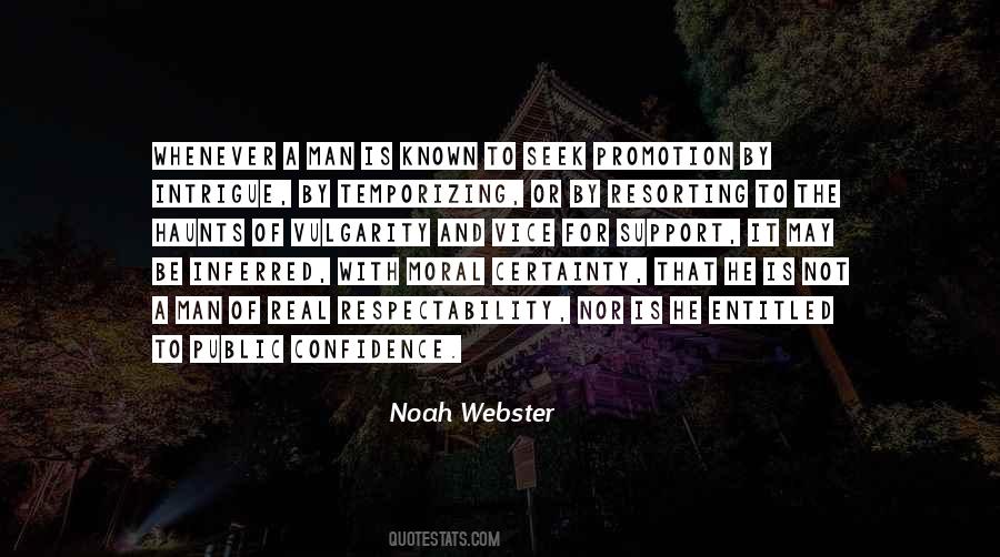 Noah Webster Quotes #1049753