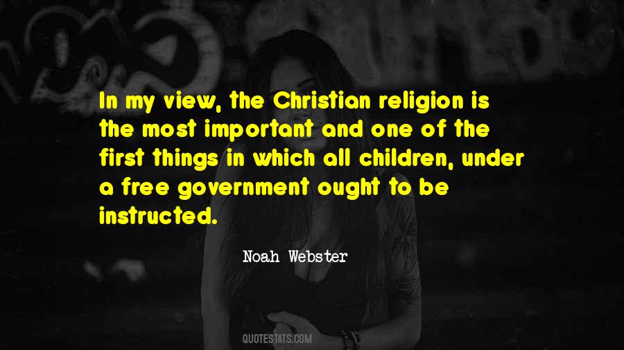 Noah Webster Quotes #1542392