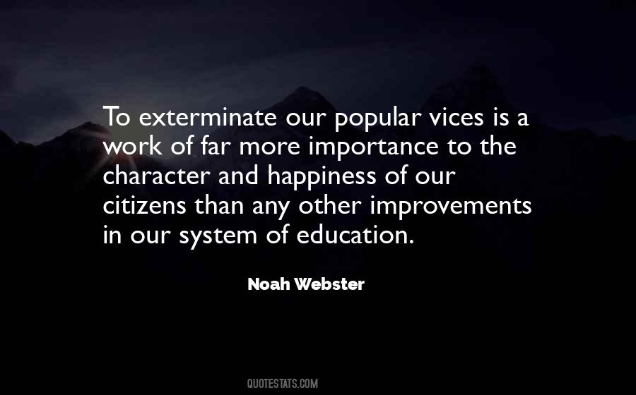 Noah Webster Quotes #972513