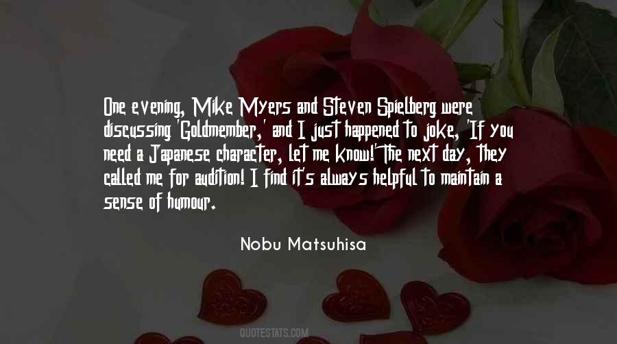 Nobu Matsuhisa Quotes #166809