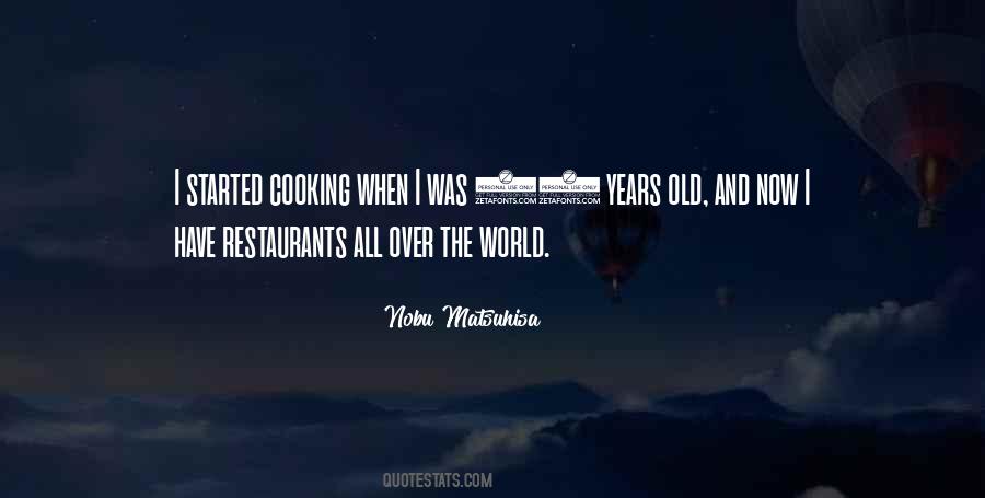 Nobu Matsuhisa Quotes #483119