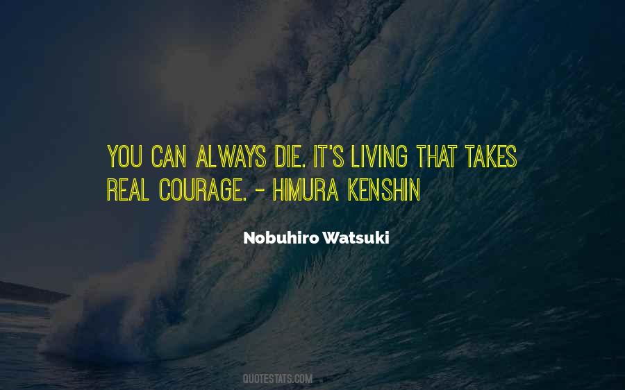 Nobuhiro Watsuki Quotes #1844559