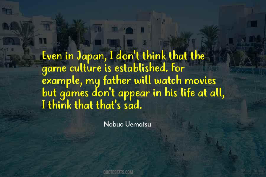 Nobuo Uematsu Quotes #1244931