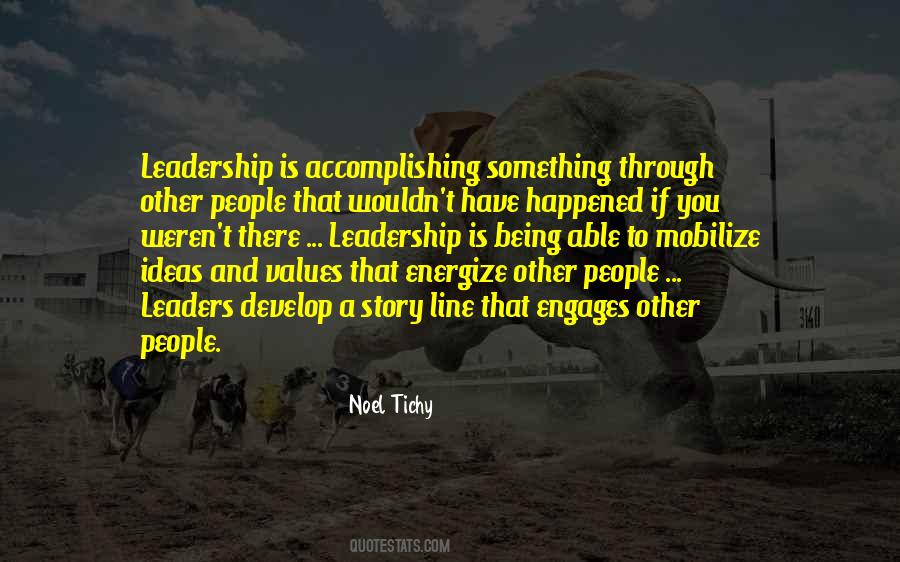 Noel Tichy Quotes #1030655