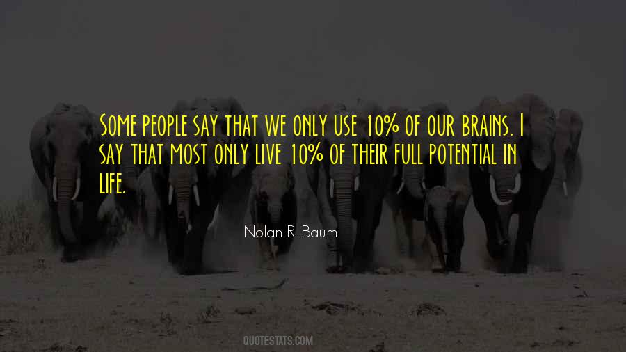 Nolan R. Baum Quotes #130723