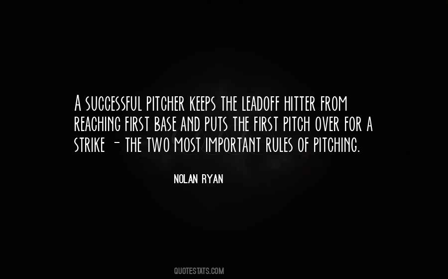 Nolan Ryan Quotes #536525