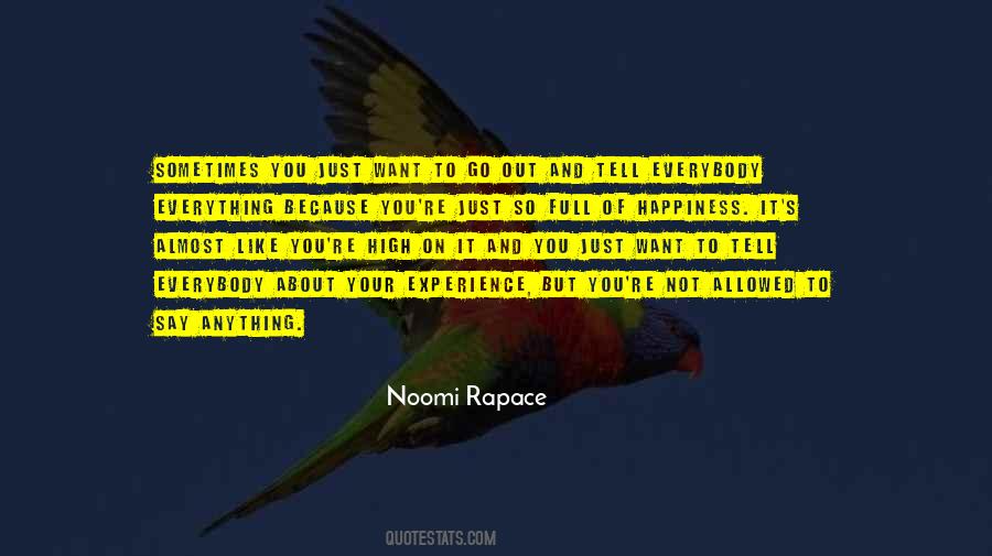 Noomi Rapace Quotes #1219604