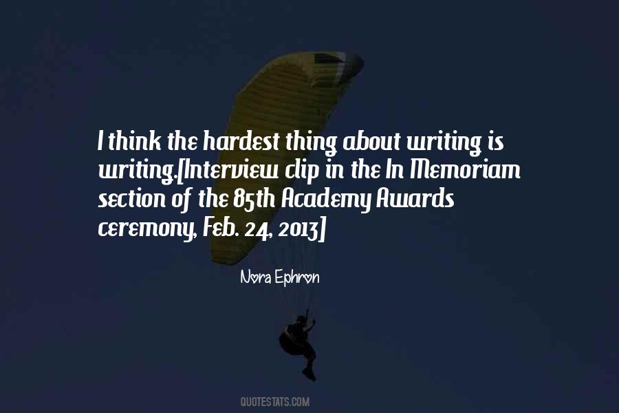 Nora Ephron Quotes #246508