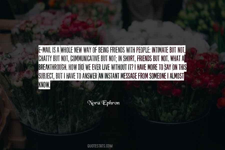 Nora Ephron Quotes #497020