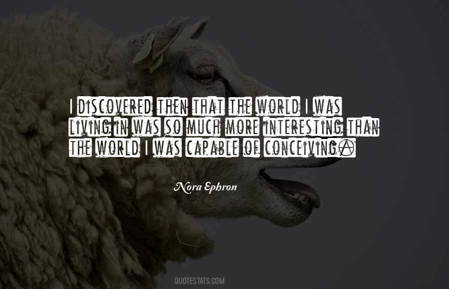 Nora Ephron Quotes #824252