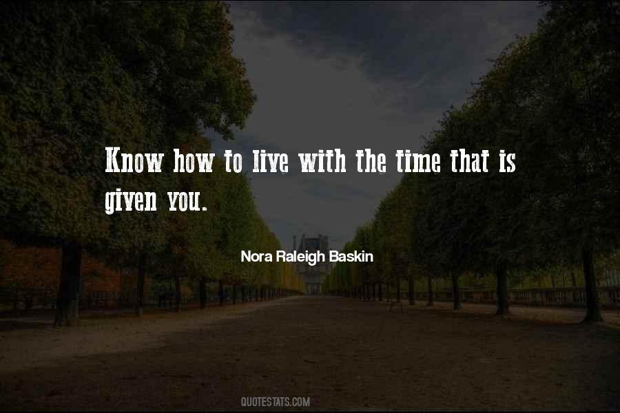 Nora Raleigh Baskin Quotes #1132734
