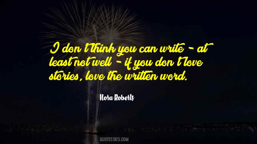 Nora Roberts Quotes #340940