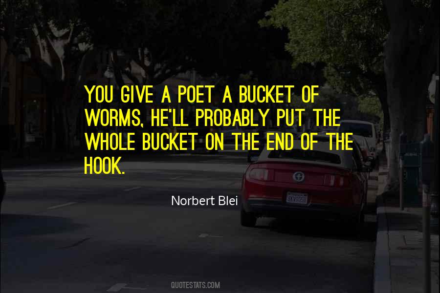 Norbert Blei Quotes #1440143