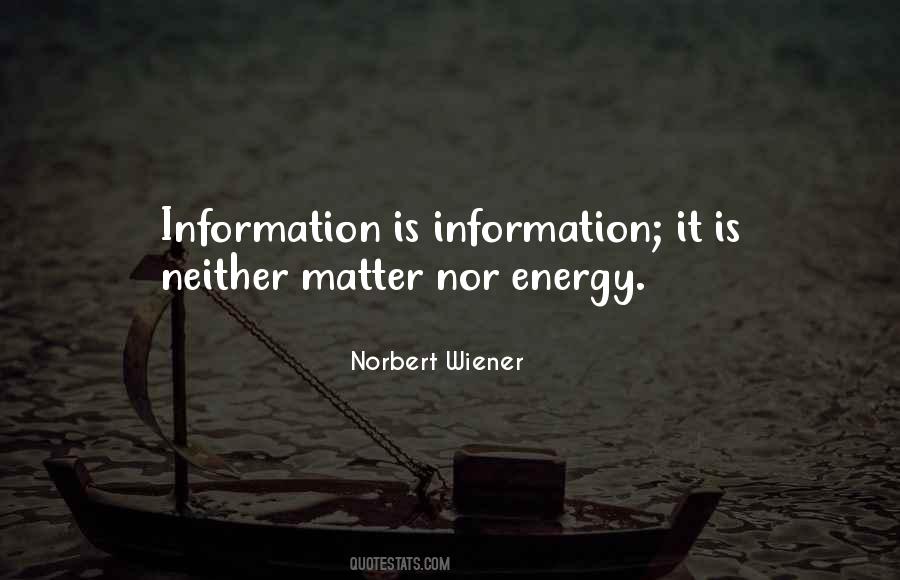 Norbert Wiener Quotes #4485