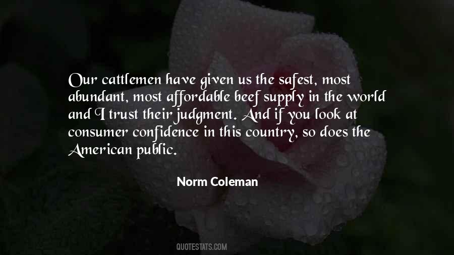 Norm Coleman Quotes #821890