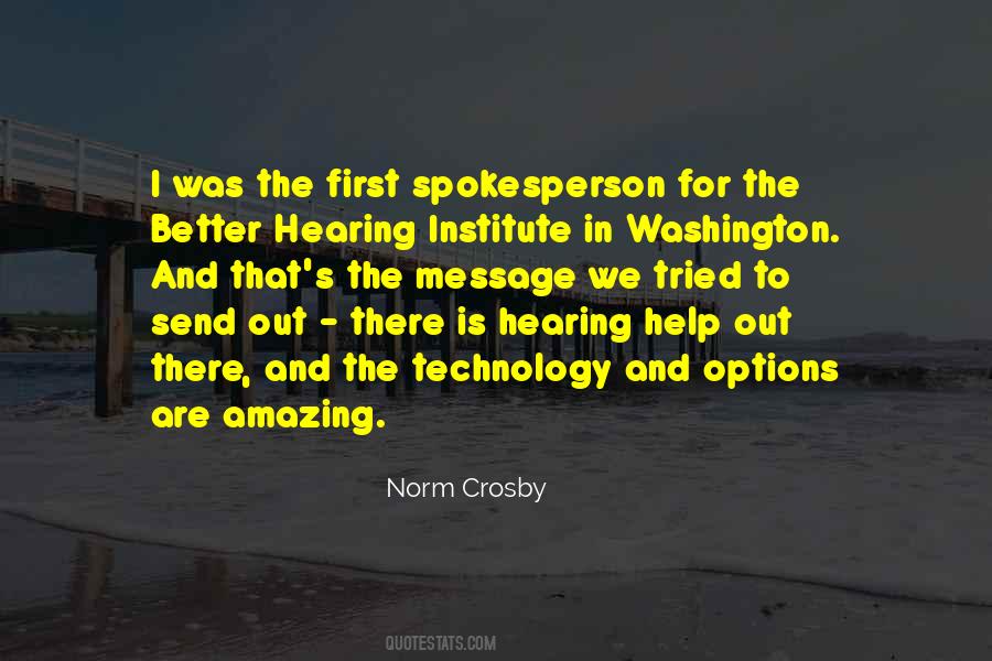 Norm Crosby Quotes #1590813