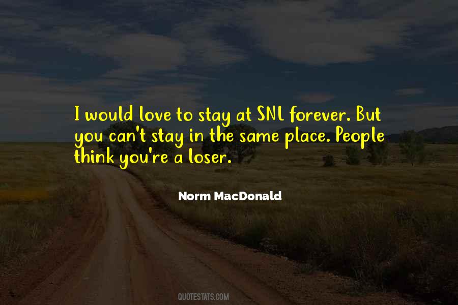 Norm MacDonald Quotes #1389639