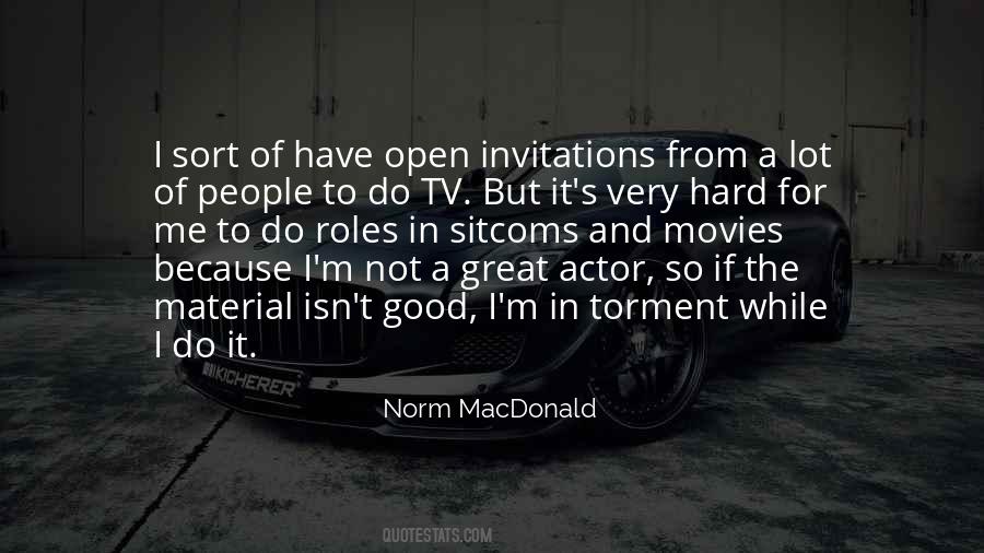 Norm MacDonald Quotes #1470406